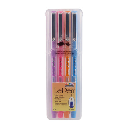 Marvy 4300-4D Le Pen, 0.3mm, 4pc Set