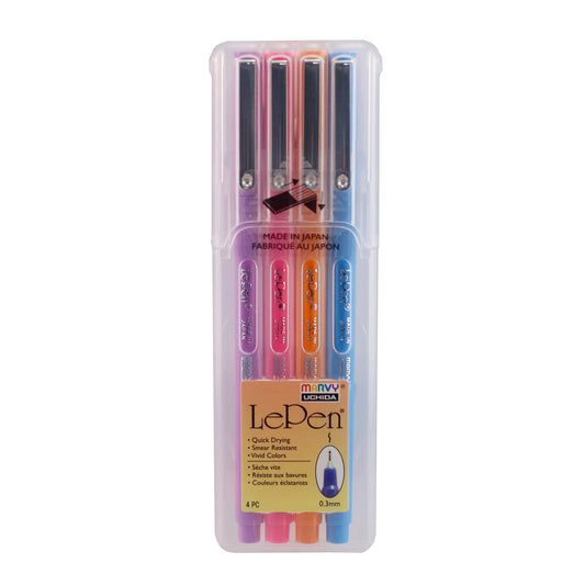 Marvy 4300-4D Le Pen, 0.3mm, 4pc Set