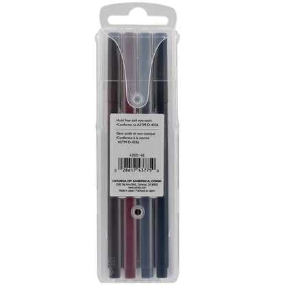 Marvy 4300-4E Le Pen, 0.3mm, 4pc Set