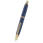 Namiki Vanishing Point Fountain Pen, Blue Barrel, Gold Accents (60266)
