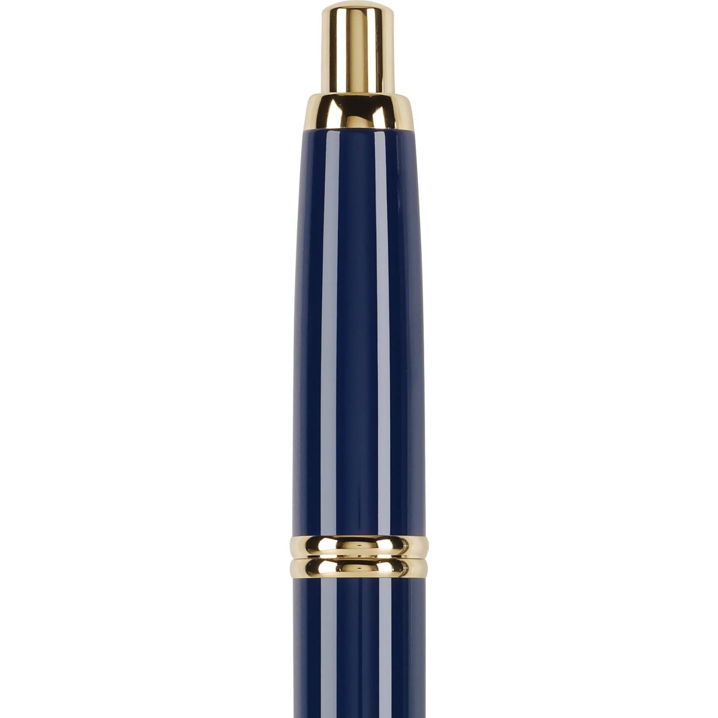 Namiki Vanishing Point Fountain Pen, Blue Barrel, Gold Accents (60266)