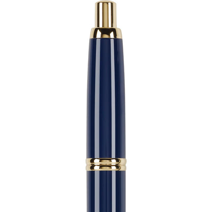 Namiki Vanishing Point Fountain Pen, Blue Barrel, Gold Accents (60266)