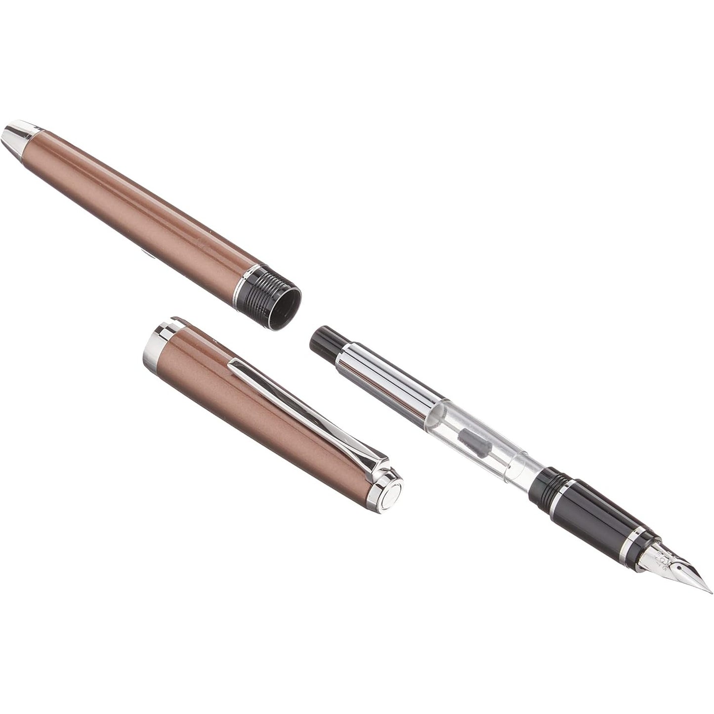 Namiki Falcon Lacquer Fountain Pen - Brown, Fine Nib (60572)