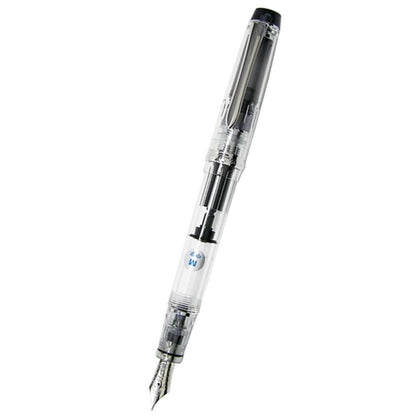 Namiki Custom Heritage 92 Fountain Pen, Piston Filler, Clear Barrel, Fine Nib (60586)