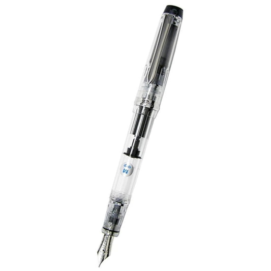 Namiki Custom Heritage 92 Fountain Pen, Piston Filler, Clear Barrel, Fine Nib (60586)
