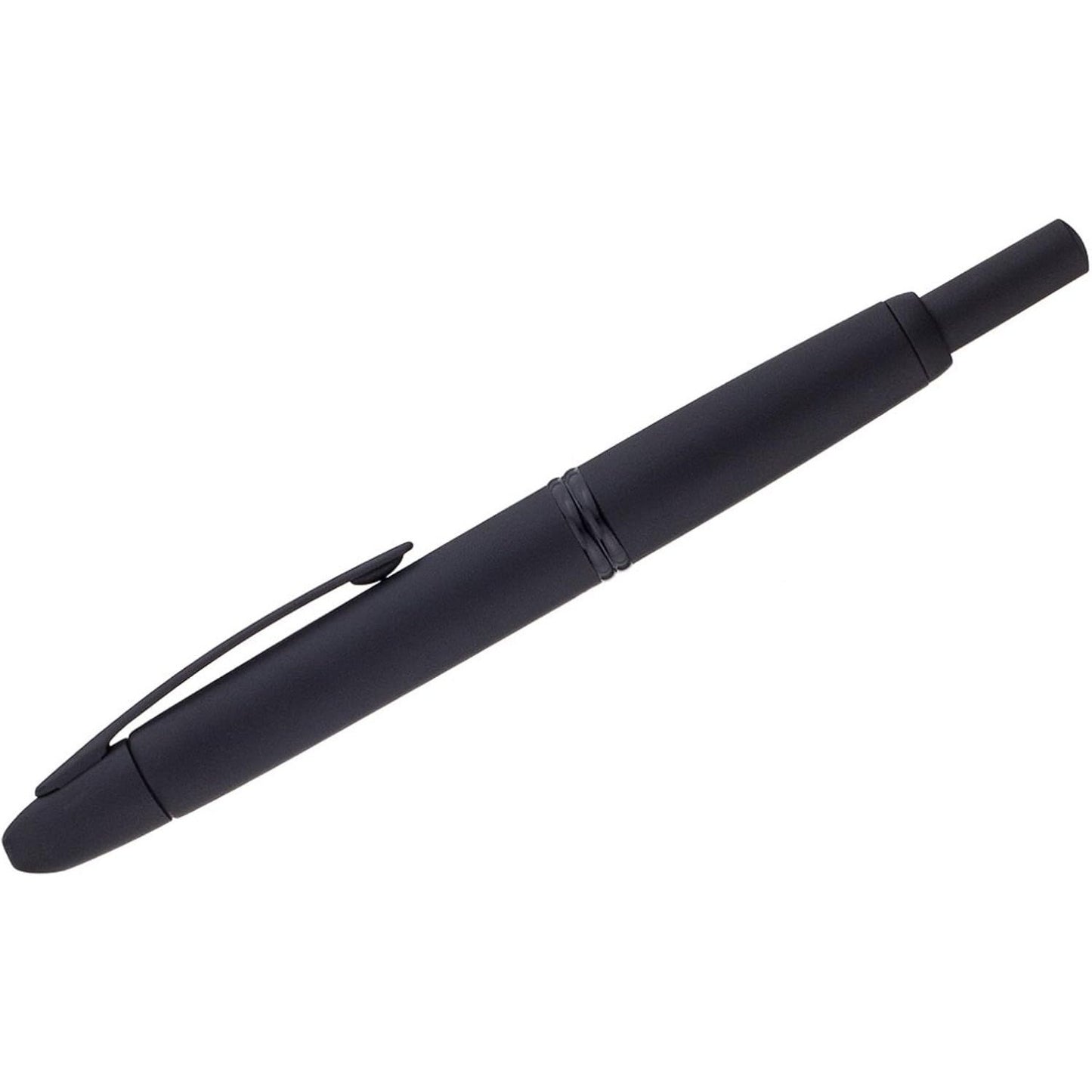 Namiki Vanishing Point Fountain Pen, Matte Black Barrel, Stub Nib (60594)