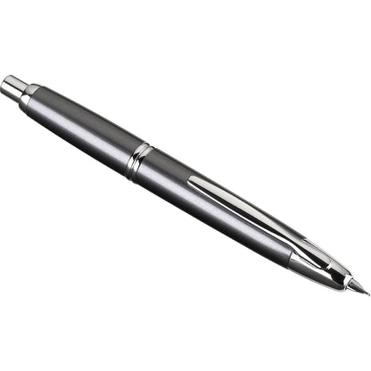 Namiki Vanishing Point Fountain Pen Gun Metal Gray Broad (60633)