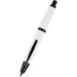 Namiki Vanishing Point Fountain Pen, White & Black, 18k Extra Fine Nib (60745)