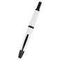 Namiki Vanishing Point Fountain Pen, White & Black, 18k 1.1 Stub Nib (60749)