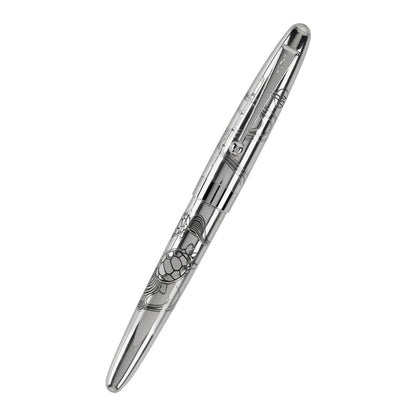 Namiki Sterling Turtles Medium Point Fountain Pen - (63416)
