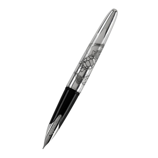 Namiki Sterling Turtles Medium Point Fountain Pen - (63416)
