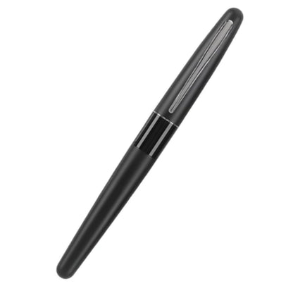 Namiki Metropolitan Fountain Pen, Black Barrel, Classic Design, Fine Nib, Black Ink (91111)