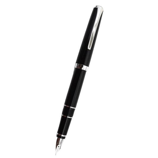 Namiki Falcon Lacquer Fountain Pen - Black, Medium Nib (60670)