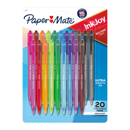 Paper Mate Pm Inkjoy 100rt 1.0mm 20cd Fashion Asst