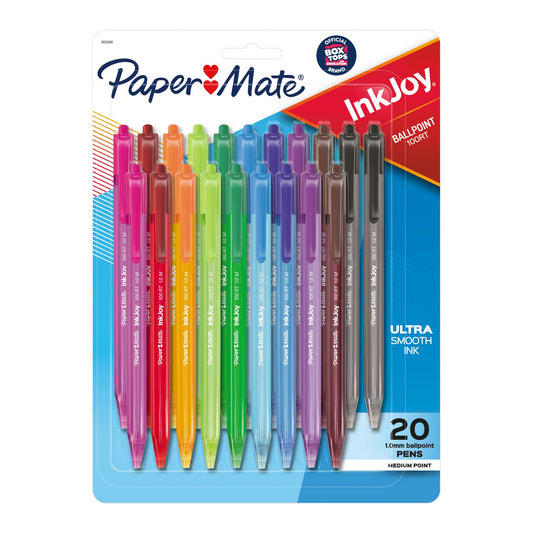Paper Mate Pm Inkjoy 100rt 1.0mm 20cd Fashion Asst
