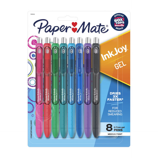 Paper Mate Pm Inkjoy Gel 0.7 8ct Fasst