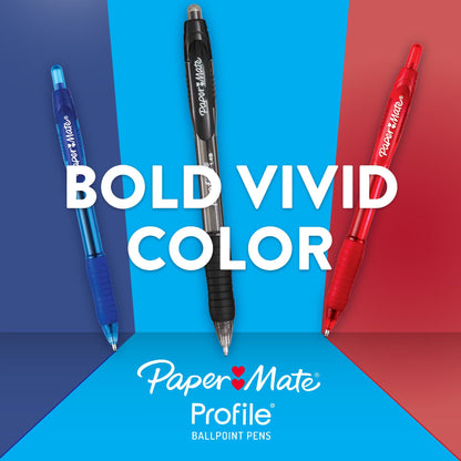 Paper Mate Pm Profile 8ct Asst Us
