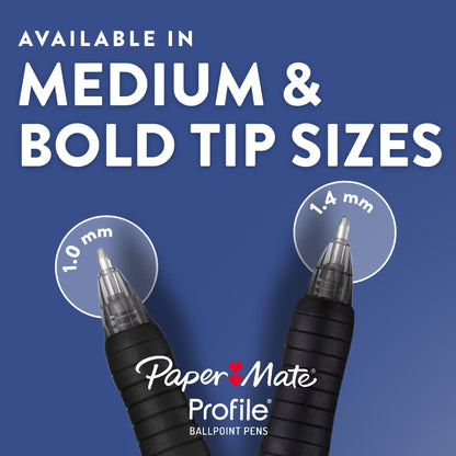 Paper Mate Pm Profile 8ct Asst Us