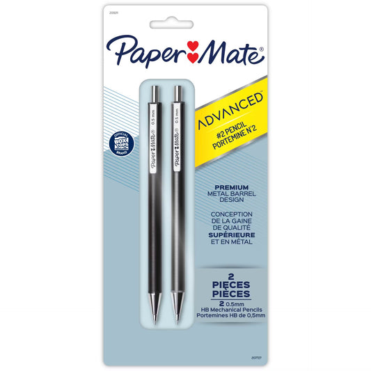 Paper Mate Pm Advanced 0.5mm Mp 2cd Black Gray
