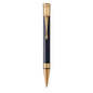Parker Duofold Prestige Blue CHV Ball Point Pen GT M.Black GB
