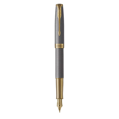 Parker Sonnet Premium Cisel GT Fountain Pen-18K F GB