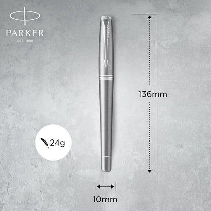 Parker URoller Ball METRO MTLC CT Fountain Pen M GB