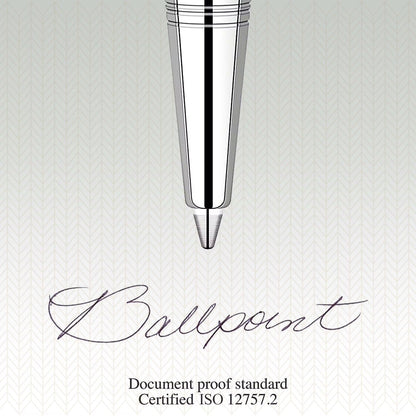 Parker 1950369 Ballpoint Black Refills, 0.7mm Medium BL1