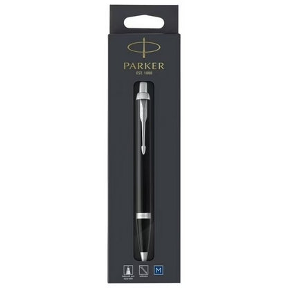 Parker IM Premium Black CT Ball Point Pen M.Blue BL1