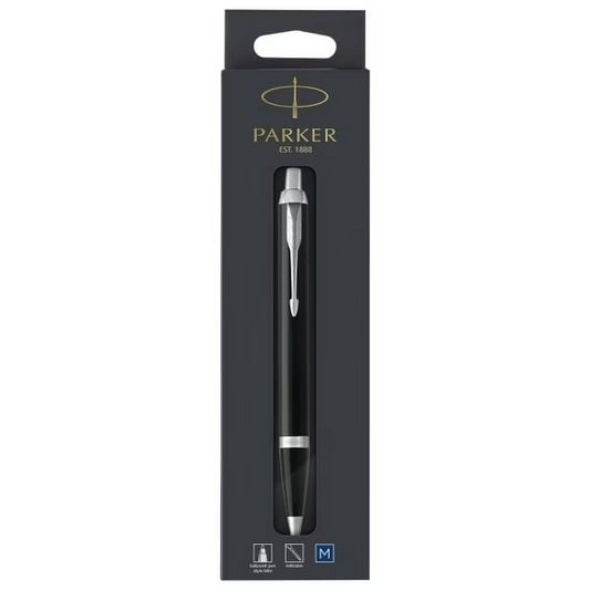 Parker IM Premium Black CT Ball Point Pen M.Blue BL1