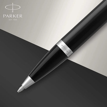 Parker IM Premium Black CT Ball Point Pen M.Blue BL1