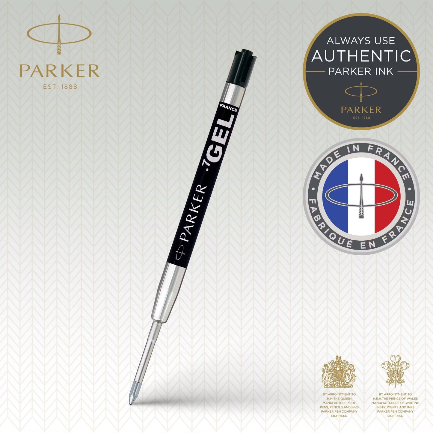 Parker Refill Ball Point Gel Black 0.55 BL1 EMEA