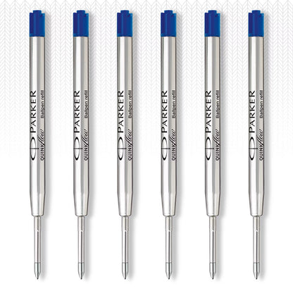 Parker Refill Quink FLW Ball Point M.Blue BL6
