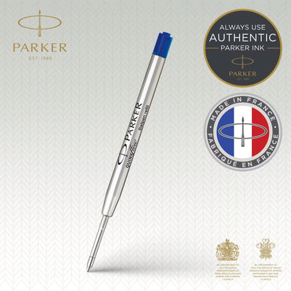 Parker Refill Quink FLW Ball Point M Blue BL10
