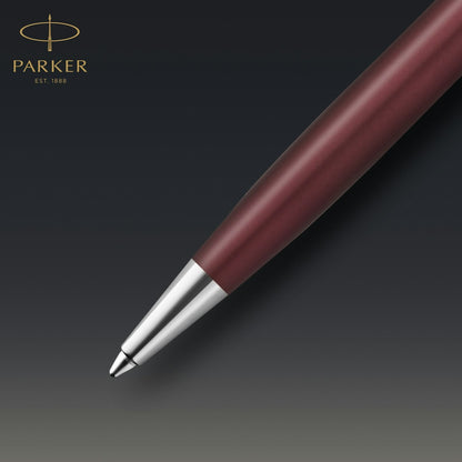Parker Sonnet Premium Metal Red CT Ball Point Pen M.Black GB