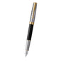 Parker Sonnet Premium Metal Black GT Fountain Pen-18K F GB