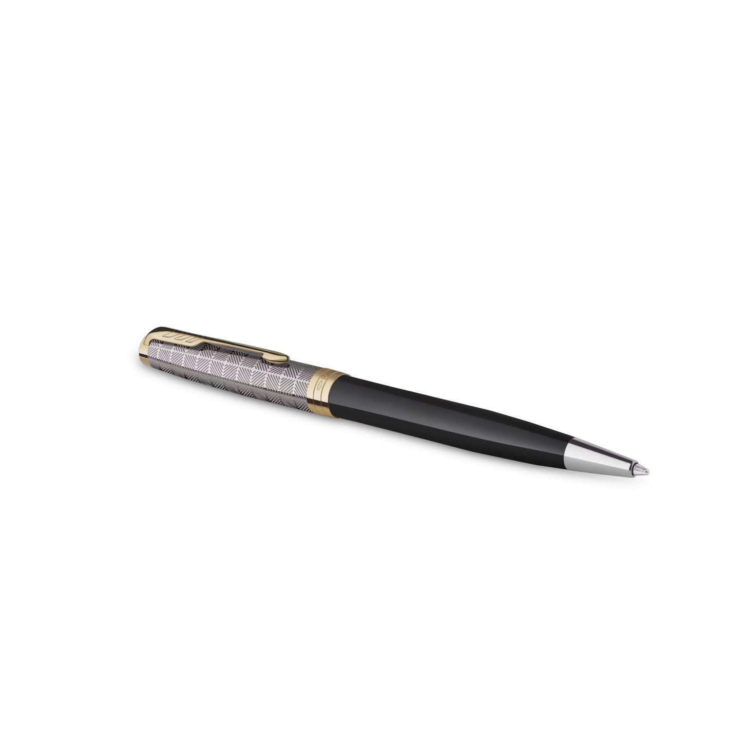 Parker Sonnet Premium Metal Black GT Ball Point Pen M.Black GB