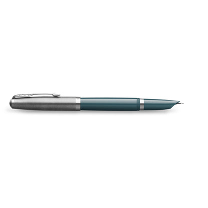 Parker 51 Teal CT Fountain Pen F GB