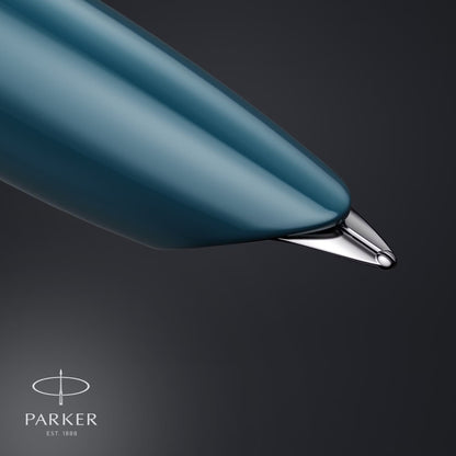 Parker 51 Teal CT Fountain Pen F GB