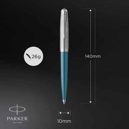 Parker 51 Teal CT Ball Point Pen M.Black GB