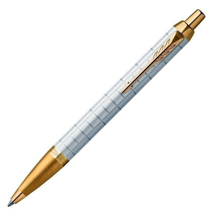 Parker IM Premium Pearl GT Ball Point Pen M.Blue GB