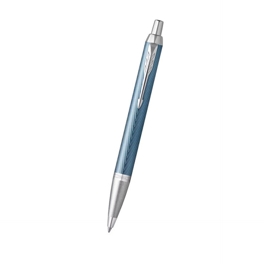 Parker IM Premium BL Grey CT Ball Point Pen M.Blue GB