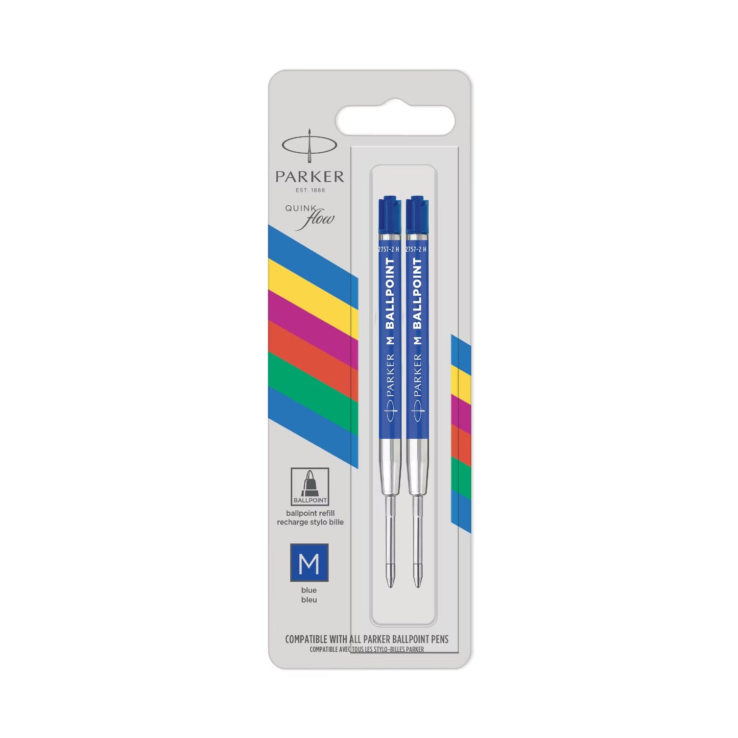 Parker ECO Refill Ball Point M.Blue BL2