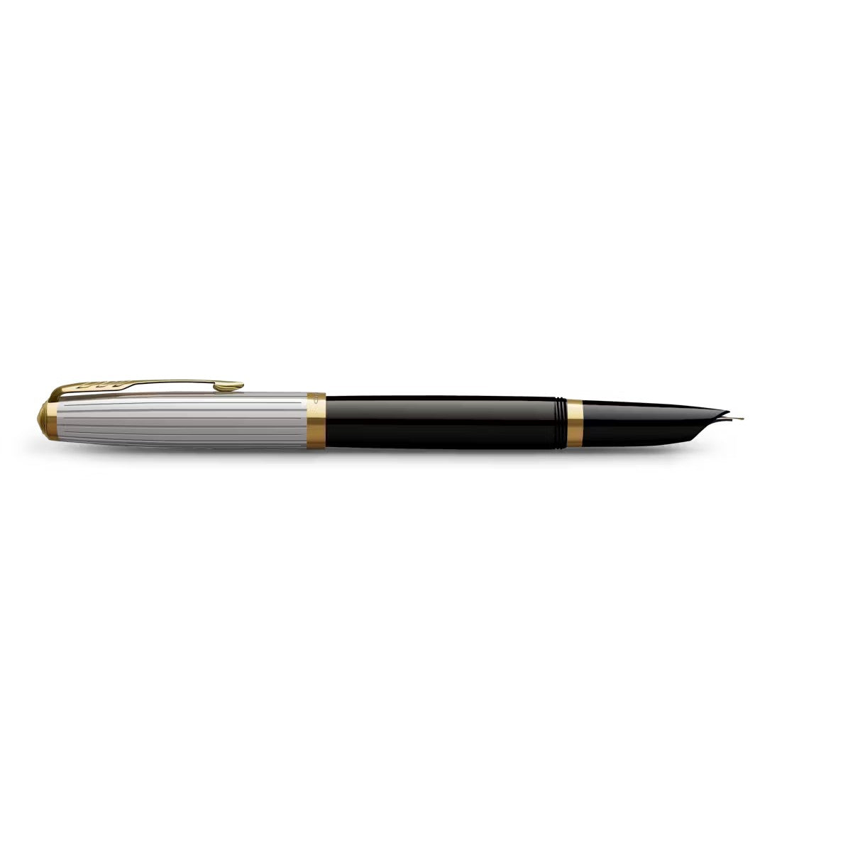 Parker 51 PRM Black GT Fountain Pen F GB