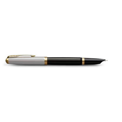 Parker 51 PRM Black GT Fountain Pen F GB