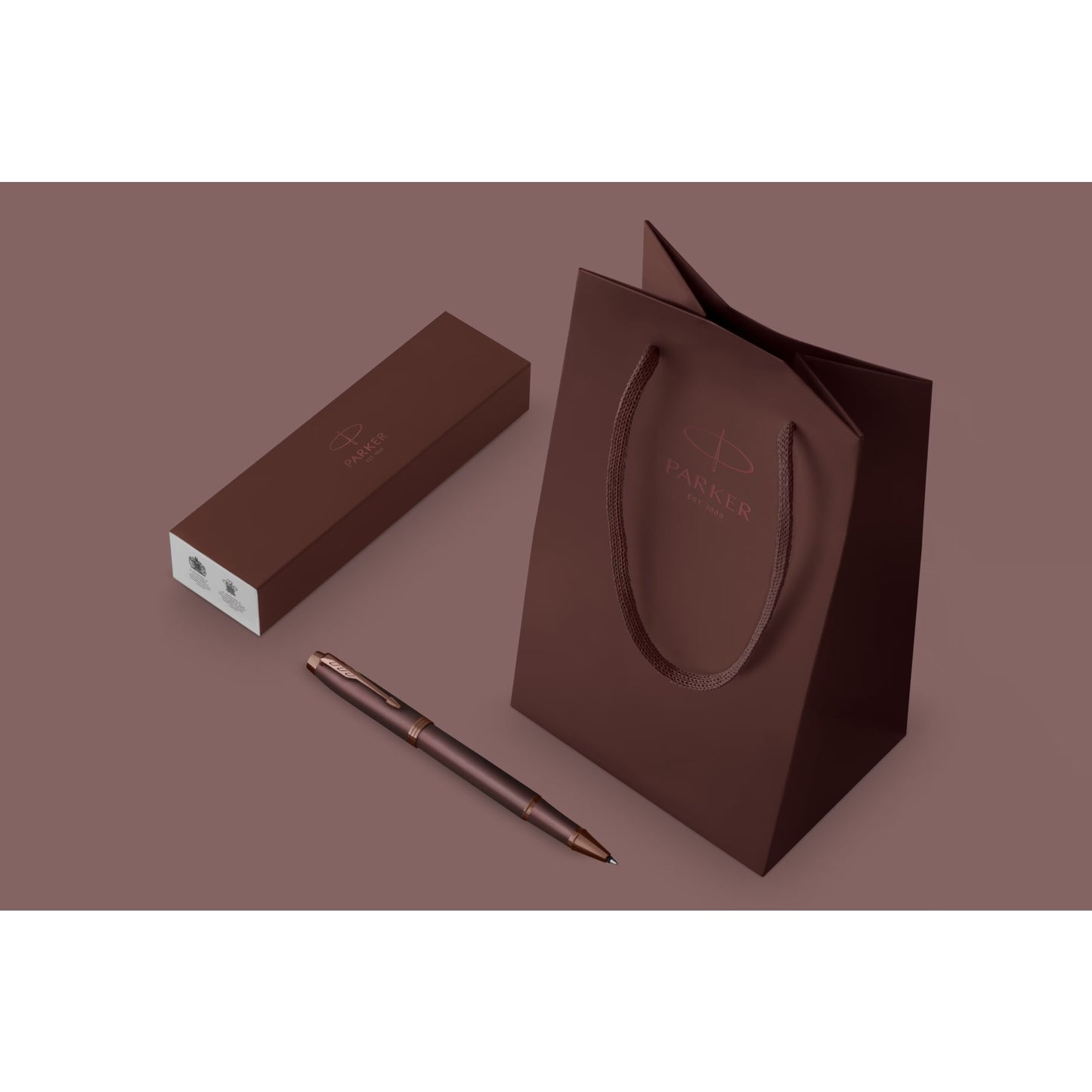 Parker IM Core MONO BRGNDY Roller Ball F.Black GB