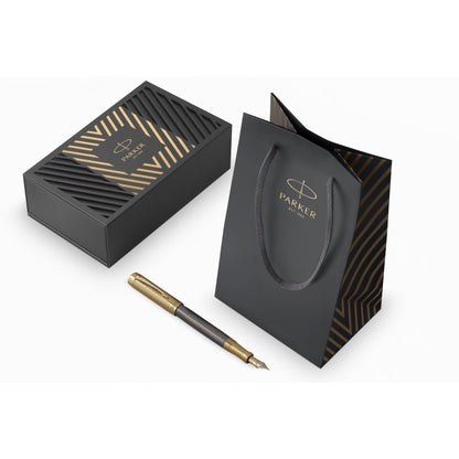 Parker Duofold Prestige Arrow GT Fountain Pen-C M GB