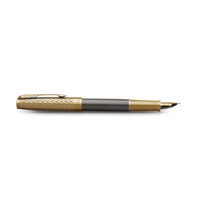 Parker Sonnet Premium Arrow GT Fountain Pen-18K M GB