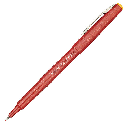 Pilot 11007 SW-10PP Razor Point Pen, Ultra Fine, Red