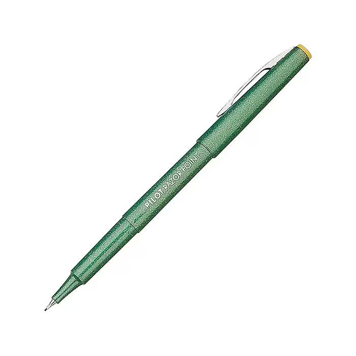 Pilot 11010 SW-10PP Razor Point Pen, Ultra Fine, Green