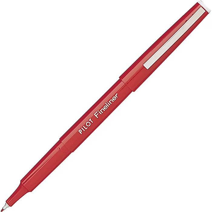 Pilot 11015 SW-PP Fineliner SWPP, Fine, Red